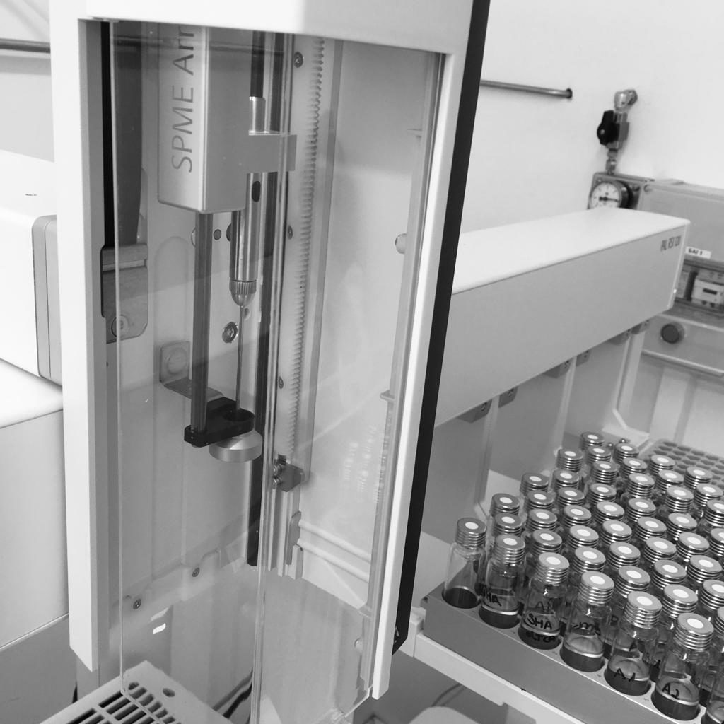 New SPME Arrow - GC Intuvo - MS / MS chromatograph. - J·Vigas